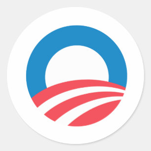 Adesivo Obama 2008 O
