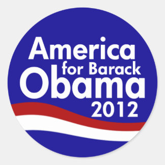 Adesivo Obama 2012
