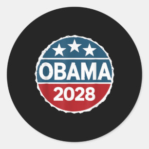 Adesivo Obama 2028 Obama Para O Presidente 2028 Obama Vint