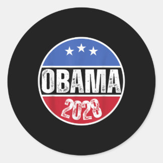 Adesivo Obama 2028 Protesto Patriótico Comício Para O Pres