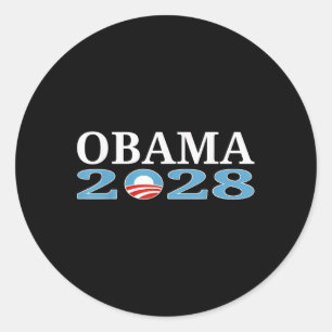 Adesivo Obama 2028 Shirt Obama Para Presidente 2028