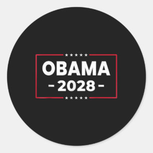 Adesivo Obama 2028 Vota Obama Para Presidente 2028 _8
