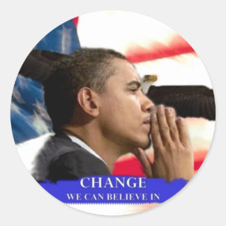 Adesivo Obama Change