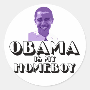Adesivo Obama é meu ficar em casa