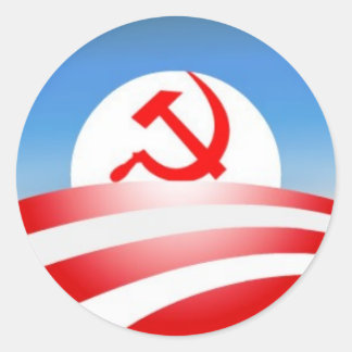 Adesivo Obama é um comunista