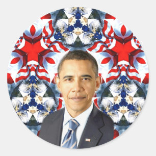 Adesivo Obama,EUA_