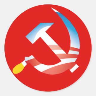 Adesivo Obama Hammer e Sickle Sticker