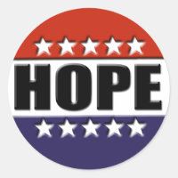 Obama Hope Sticker