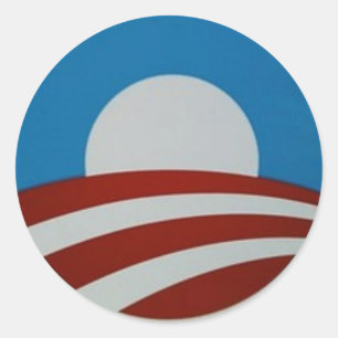 Adesivo Obama-logotipo