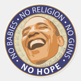 Adesivo Obama "No Hope" Sticker