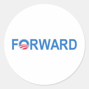 Adesivo Obama para frente