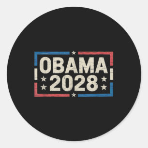 Adesivo Obama Para O Presidente 2028 Obama 2028 Design
