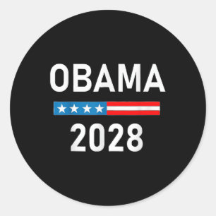 Adesivo Obama Para O Presidente Patriótico 2028 Prote Polí