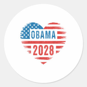 Adesivo Obama Para Presidente 2028