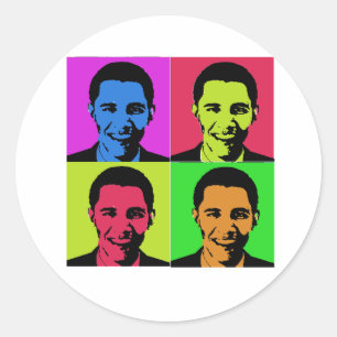 Adesivo Obama Portrait