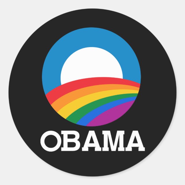 Adesivo Obama Pride (Frente)
