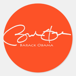 Adesivo Obama Signature