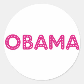 Adesivo Obama Starry Lights Sticker!