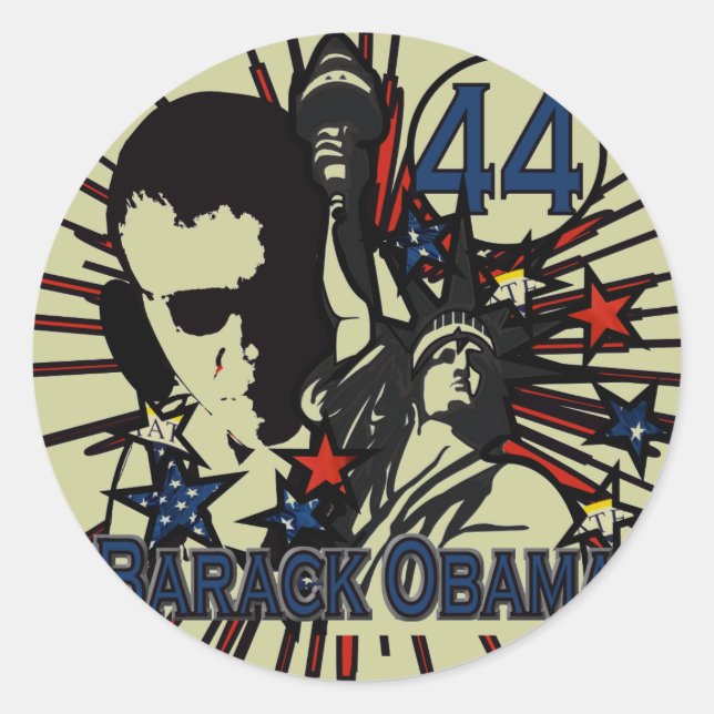 Adesivo Obama Sticker - (Frente)