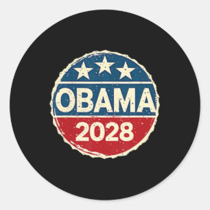 Adesivo Obama Vintage Presidente 2028 Obama 1