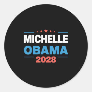 Adesivo Obama Vintage Presidente 2028 Obama _22