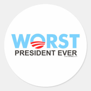 Adesivo Obama WorstEver