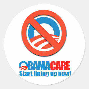 Adesivo Obamacare - comece alinhar agora