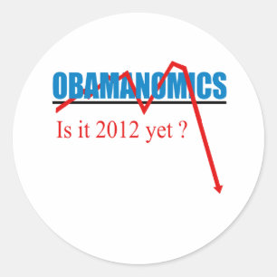 Adesivo Obamanomics - é 2012 ainda?