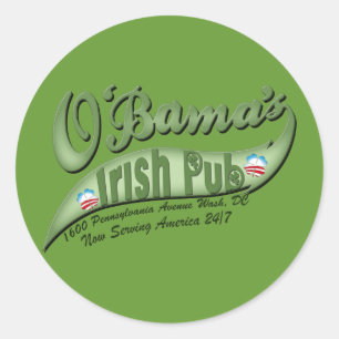 Adesivo O'bama's Irish Pub