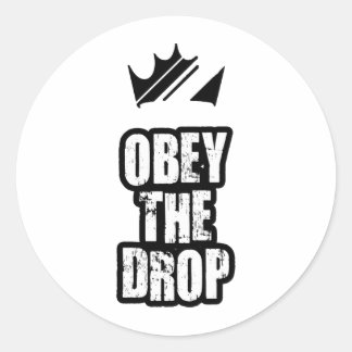 Adesivo Obedeça a gota