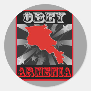 Adesivo Obedeça Arménia