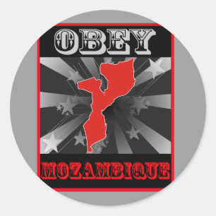 Adesivo Obedeça Mozambique