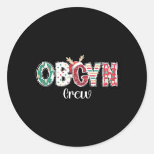 Adesivo Obgyn Crew Obstetrícia Ob Gyn Group Team