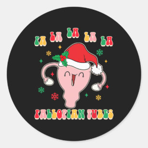 Adesivo Obgyn Parteira Doula Christmas Fa La La La La Fall
