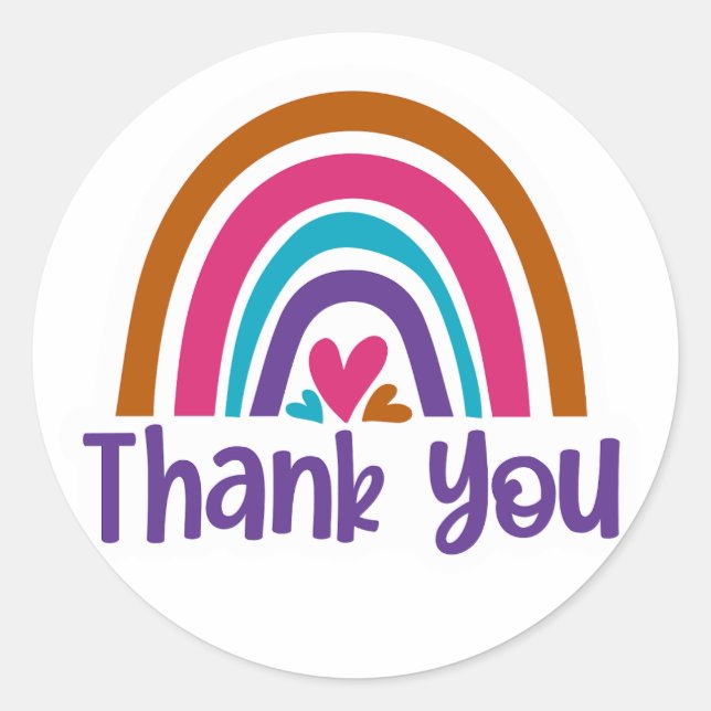 Adesivo Obrigado (Frente)