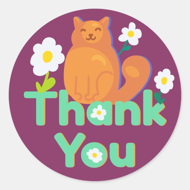 Adesivo Obrigado (Frente)