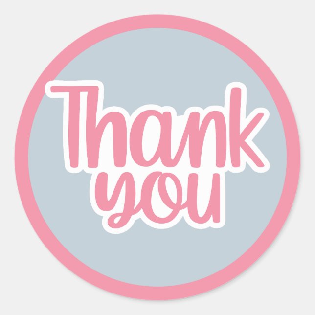 Adesivo Obrigado (Frente)