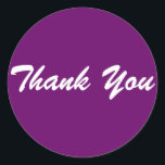 Adesivo Obrigado<br><div class="desc">clique em "Personalizar" para alterar a cor ou a fonte.</div>