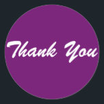 Adesivo Obrigado<br><div class="desc">clique em "Personalizar" para alterar a cor ou a fonte.</div>