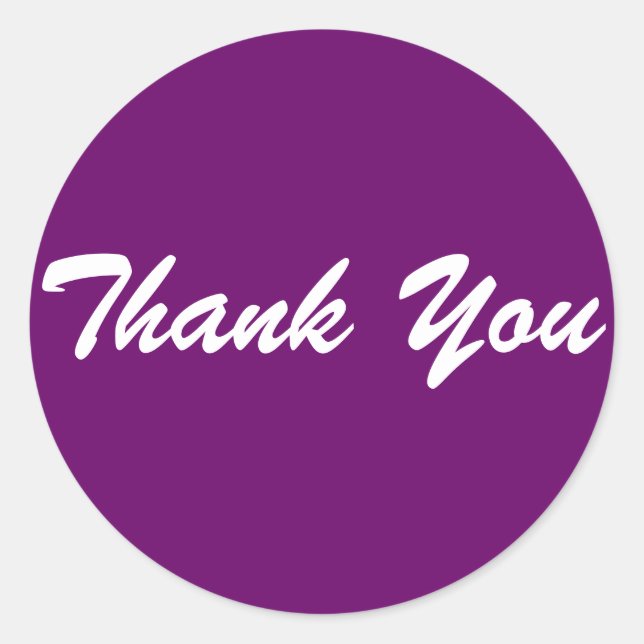 Adesivo Obrigado (Frente)