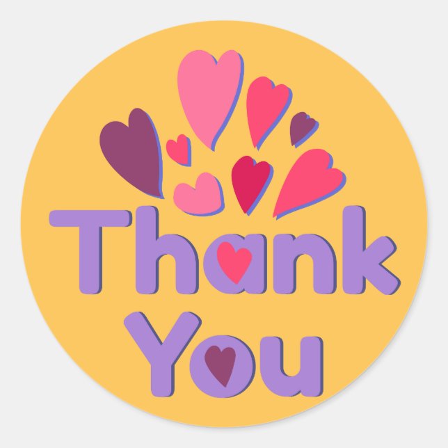 Adesivo Obrigado (Frente)