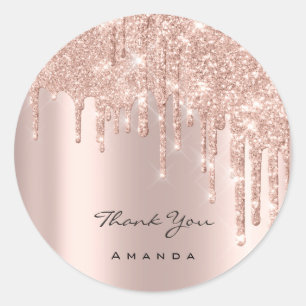 Adesivo Obrigado a 16a faísca nupcial conhecida VIP do