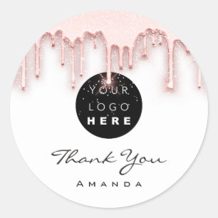 Adesivo Obrigado A Conhecer O Artista Branca.Logo