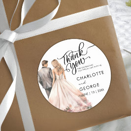 Adesivo Obrigado A Noiva Noiva De Casamento De Noite De Co