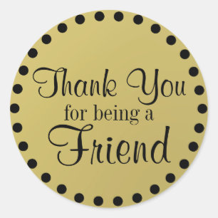 Adesivo Obrigado Amigo