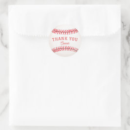 Adesivo Obrigado Baseball