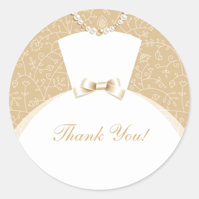 Adesivo Obrigado Chá de panela (Frente)