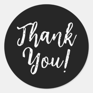 Adesivo Obrigado Círculo