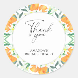 Adesivo Obrigado - Citrus - Chá de panela