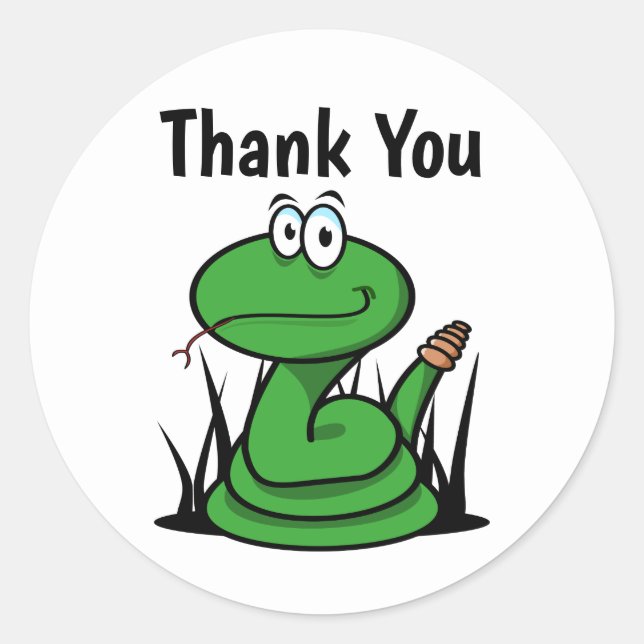 Adesivo Obrigado Cobra Clássico (Frente)